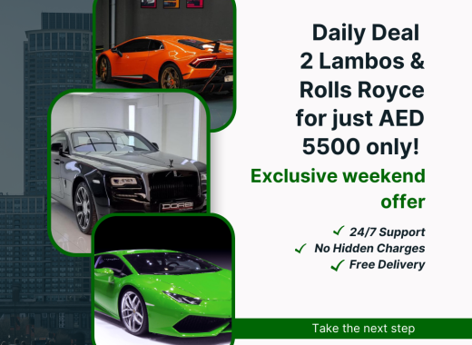Lamborghini & Rolls Royce Offer