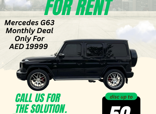 Mercedes G63 Monthly